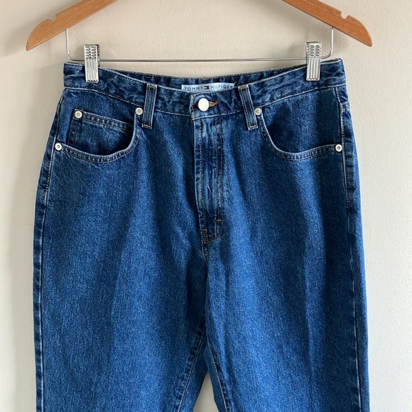 Vintage Tommy Hilfiger high rise mom jeans size 10 tapered leg - Picture 3 of 10